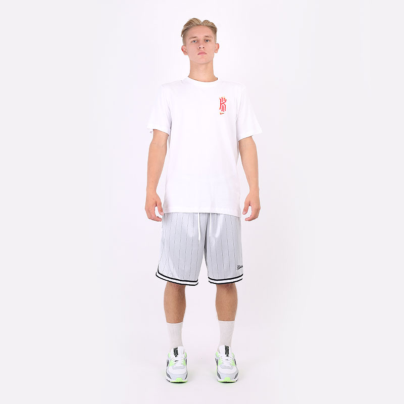 мужская белая футболка Nike Dri-FIT Kyrie Logo Basketball T-Shirt DJ1566-100 - цена, описание, фото 6
